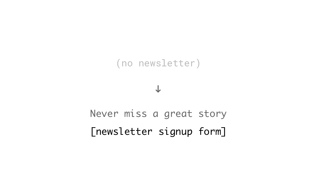 Loss Aversion Example: Newsletters