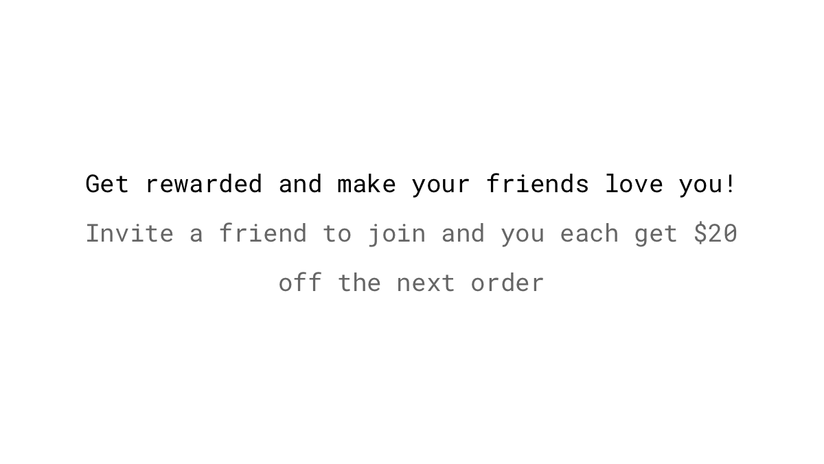Social Proof Example: Referrals
