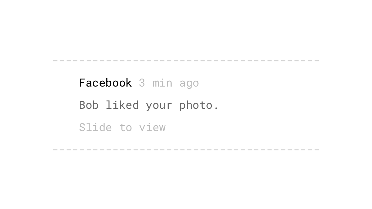 Triggers Example: Push notifications