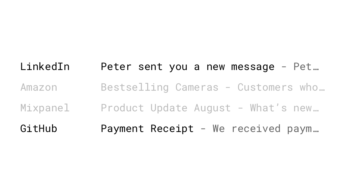 Triggers Example: Transactional emails