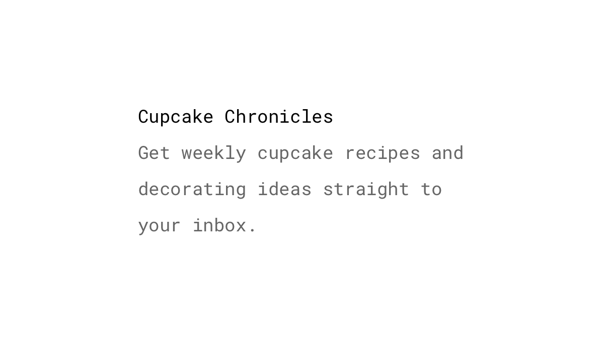 Triggers Example: Owned media